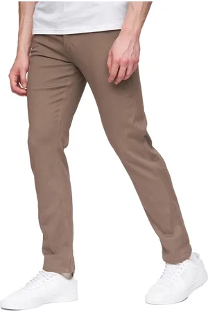 Henleys Heren Visit Chinos (Tan)