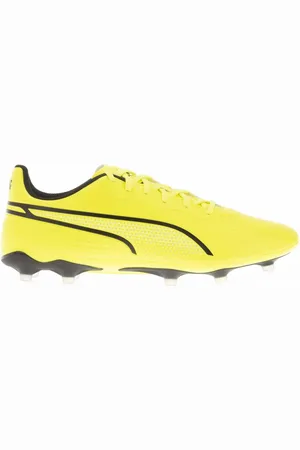 PUMA Heren King Match FG/AG Voetbalschoenen (Kalk)