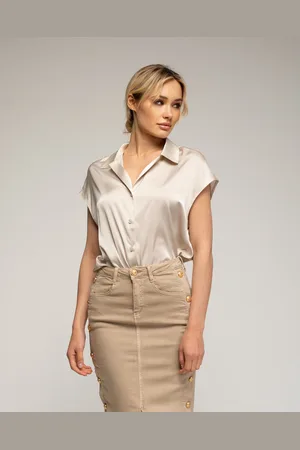 Tantra Blouse met V-hals en revers