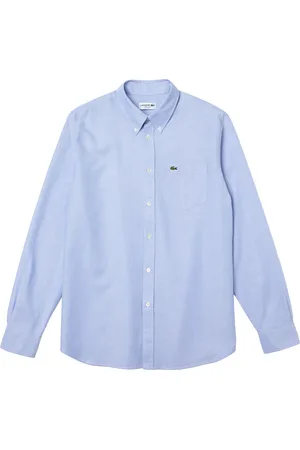 Lacoste Heren Oxford Katoen Regular Overhemd