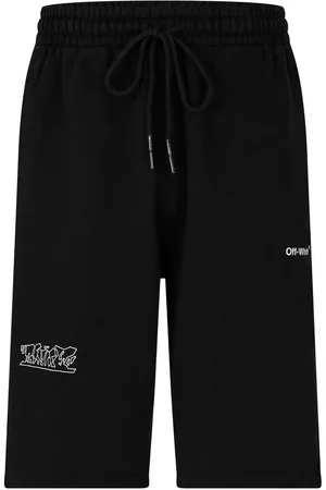 OFF-WHITE Off White Heren Figure Of Speech Skate Sweat Shorts ( /Wit)