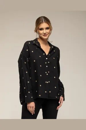 Tantra Geborduurd sterrenshirt