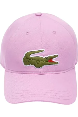 Lacoste Logo Katoen Twill Verstelbare Baseball Cap