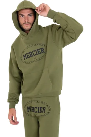 Mercier Heren Maison Hoodie ( Groen)