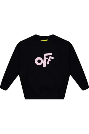 OFF-WHITE Off White Meisjes Sweatshirt met Ronde Ronde Hals ( /roze)