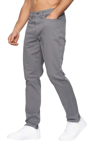 Duck and Cover Heren Franztown Slim (Donkergrijs)
