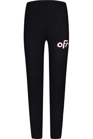OFF-WHITE Off White Meisjes Afgeronde Slanke Legging ( /roze)