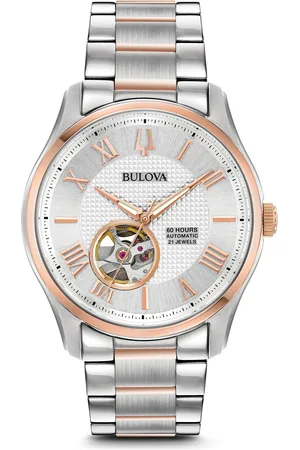 BULOVA Wilton herenhorloge Zilverkleurig 98A213