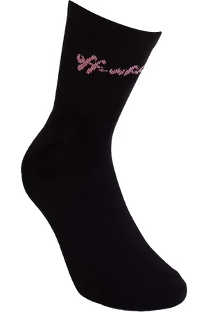 OFF-WHITE Off White Dames/Dames Script Logo Sokken ( /roze)