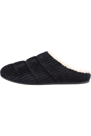 FitFlop Dames/Dames Chrissie Corduroy Slippers met Fleece Voering (Marine)