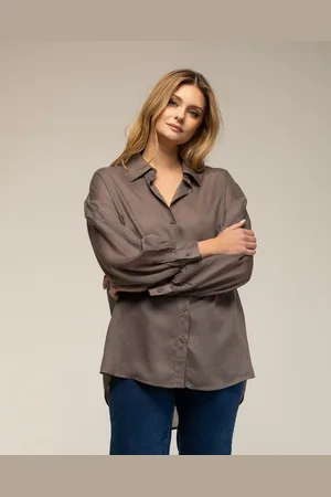 Tantra Oversized semi-transparant shirt