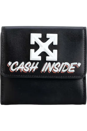 OFF-WHITE Off White Geld binnen Jitney Frans Leren Portemonnee