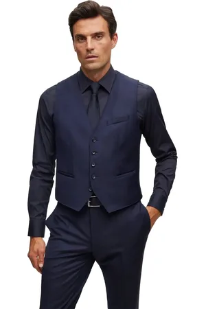 HUGO BOSS Heren T-Harvers Vest (Marine)