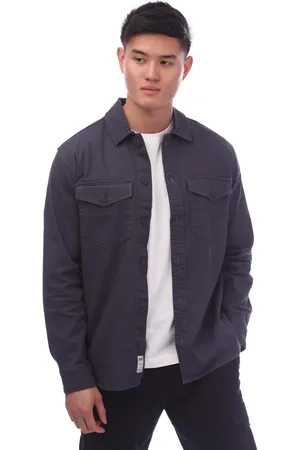 JACK & JONES Jack And Jones Heren Stretch Overhemd (Marine)