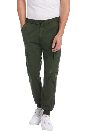 Original Penguin Heren Tapered Cargo Broek met Koord