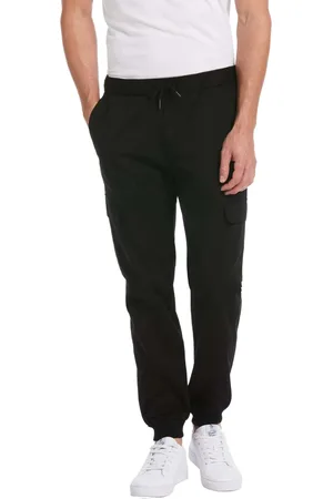Original Penguin Taps toelopende uniseks Cargo broek met koord