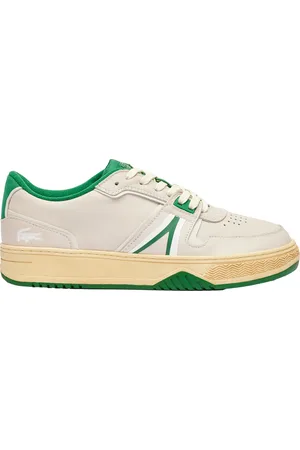 Lacoste L001 Leren Trainers voor Volwassenen (Uit /Groen)