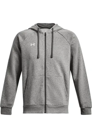 Under Armour Volwassen unisex Rival Fleece Full Zip Hoodie (Kasteel Rots)