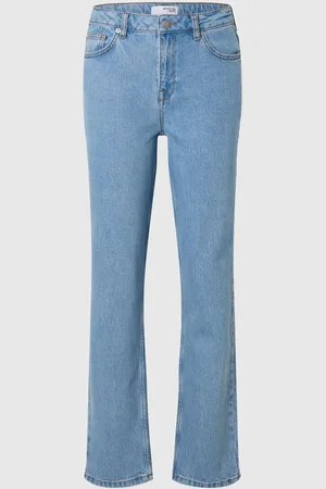 SELECTED Light Wash Straight Fit Jeans