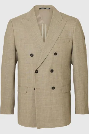 SELECTED Slim Fit Double-breasted Blazer