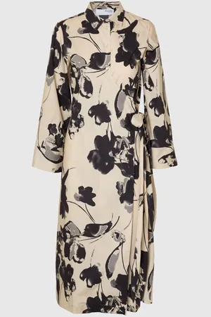 SELECTED Bedrukt Blousejurk