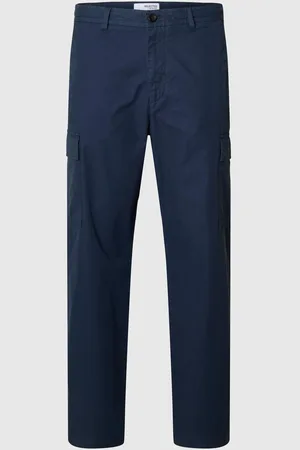 SELECTED Loose Fit Cargo Broek