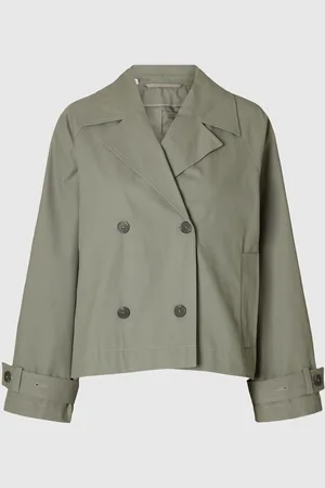 SELECTED Short Trenchcoat