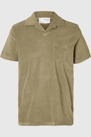 SELECTED Katoenmix Korte Mouwen Polo