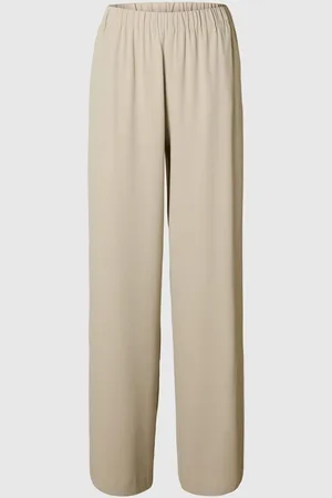 SELECTED Klassieke Wide Leg Broek