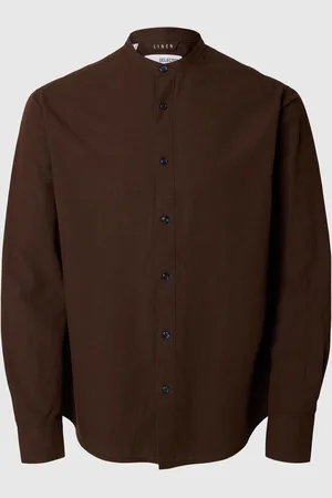 SELECTED Longsleeve Linnenmix Overhemd