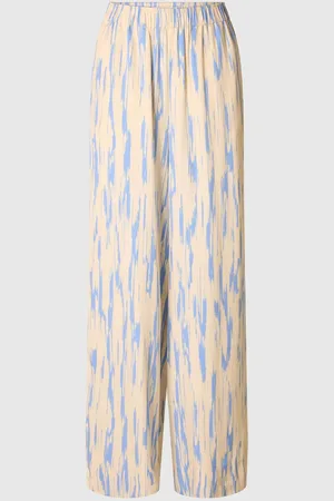 SELECTED Print Viscose Wide Leg Broek