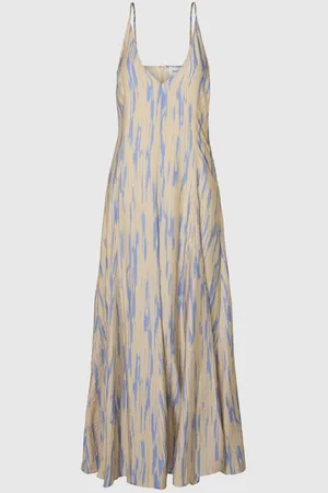 SELECTED Viscosemix Bandje Maxi Jurk
