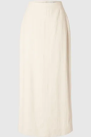 SELECTED Linnenmix Maxi Rok