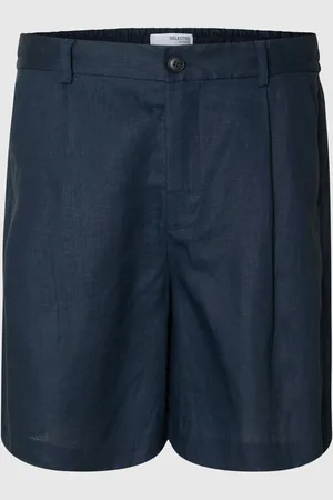 SELECTED 100% Linnen Bermuda Short