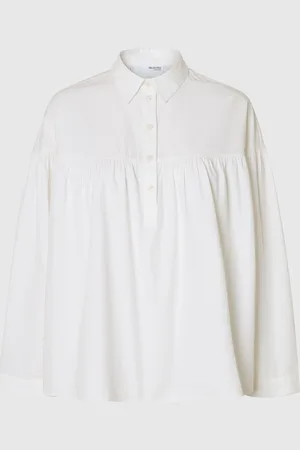 SELECTED 100% Katoen Shirt Met Lange Mouwen