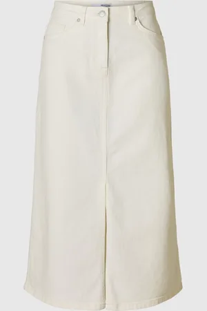 SELECTED Denim Middellange Rok