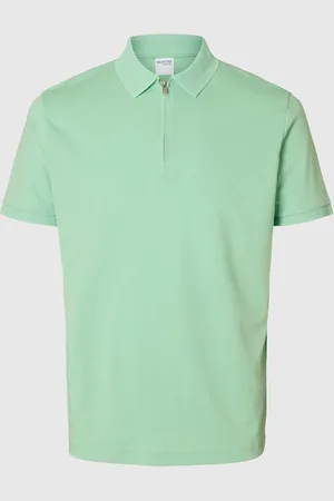 SELECTED Zipper Polo