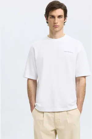 SELECTED Loose Fit Print T-shirt