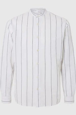 SELECTED Longsleeve Linnenmix Overhemd