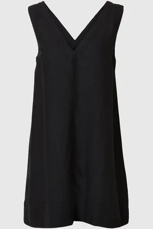 SELECTED 100% Linnen Mouwloze Jurk