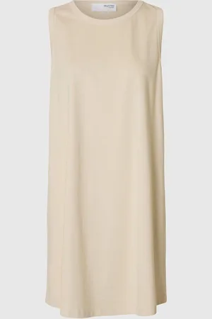 SELECTED Mini Mouwloze Jurk