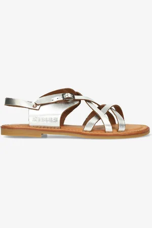 Shabbies Amsterdam Sandal Angel Cross Silver