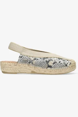 Shabbies Amsterdam Espadrille Palma Ki Sling Wit/Zwart