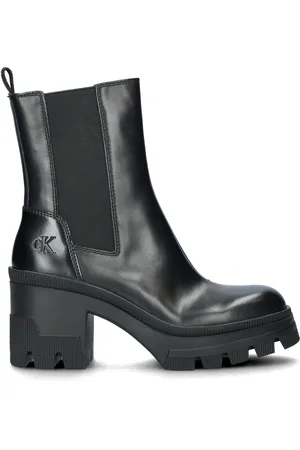Calvin Klein Chunky Heeled Chelsea chelseaboots