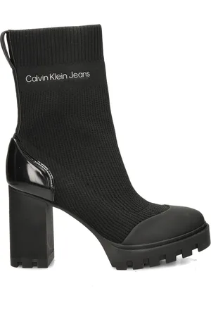 Calvin Klein Platform Knit rits- & gesloten boots