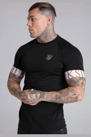 SikSilk Heren Zwart Tech T-Shirt XS