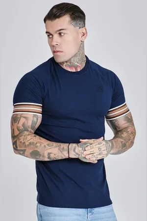 SikSilk Heren Marineblauw Tech T-Shirt S