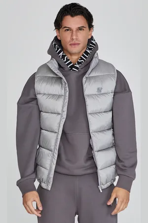 SikSilk Heren Grijze Gilet S