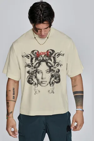 SikSilk Heren Medusa T-Shirt S