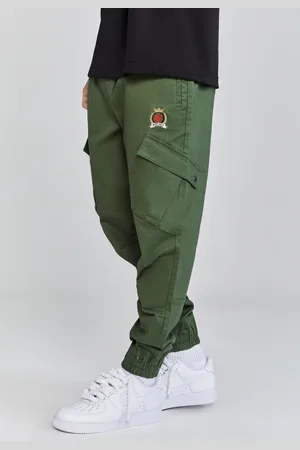 SikSilk Heren Groene Cargo Broek XS
